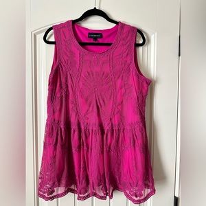 16 Lane Bryant Lace tank